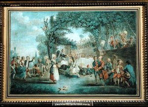 Coronación de la Virgen de French School